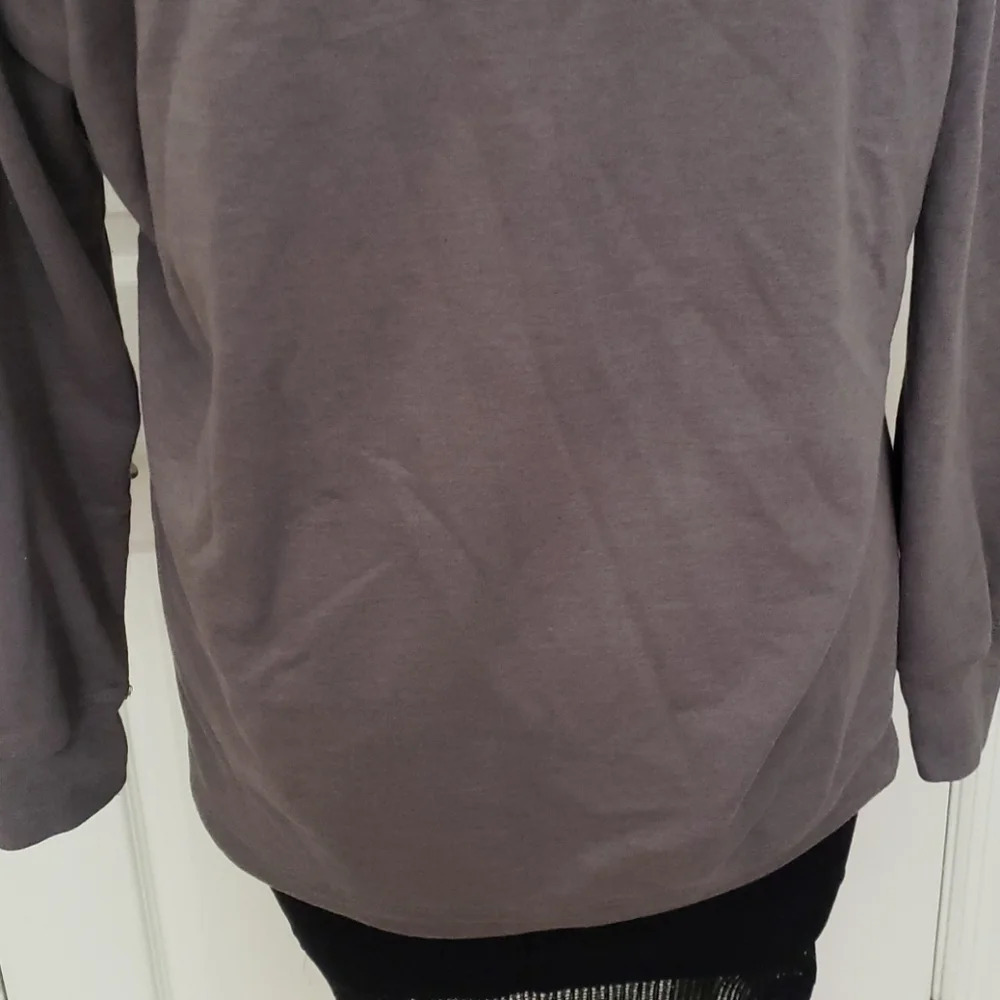 Instant Message Grey Graphic Dog Sweater - Picture 12 of 14